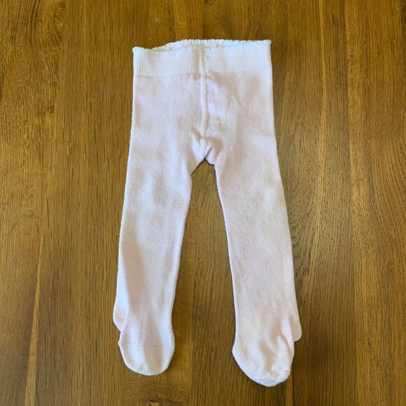 MARQUISE Winter Tights Bundle Baby Girls 0-6 Mos Infant Girl Blue Stripes Pink - Picture 9 of 13